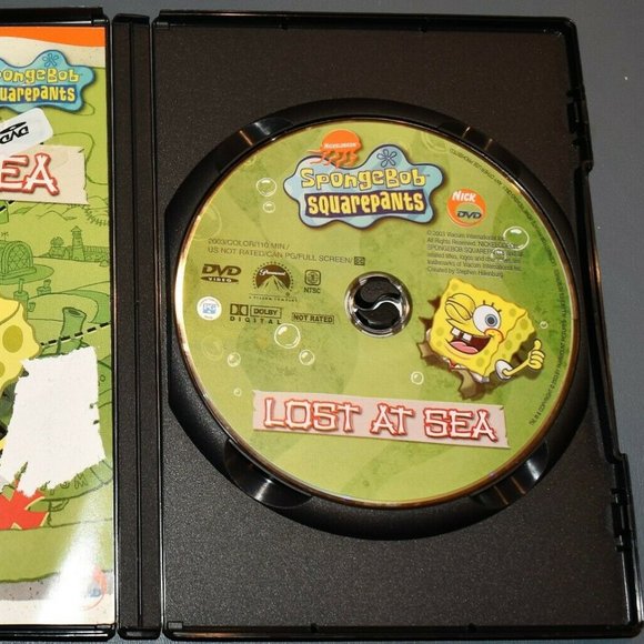 Spongebob Squarepants - Lost at Sea (DVD, 2003) - Picture 3 of 3